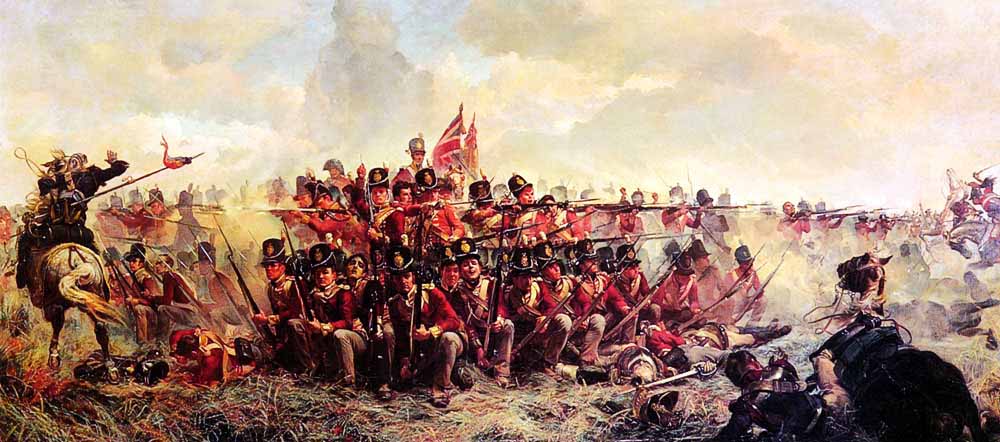 The 28th Regiment at Quatre Bras